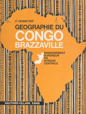 cover image of Géographie du Congo-Brazzaville